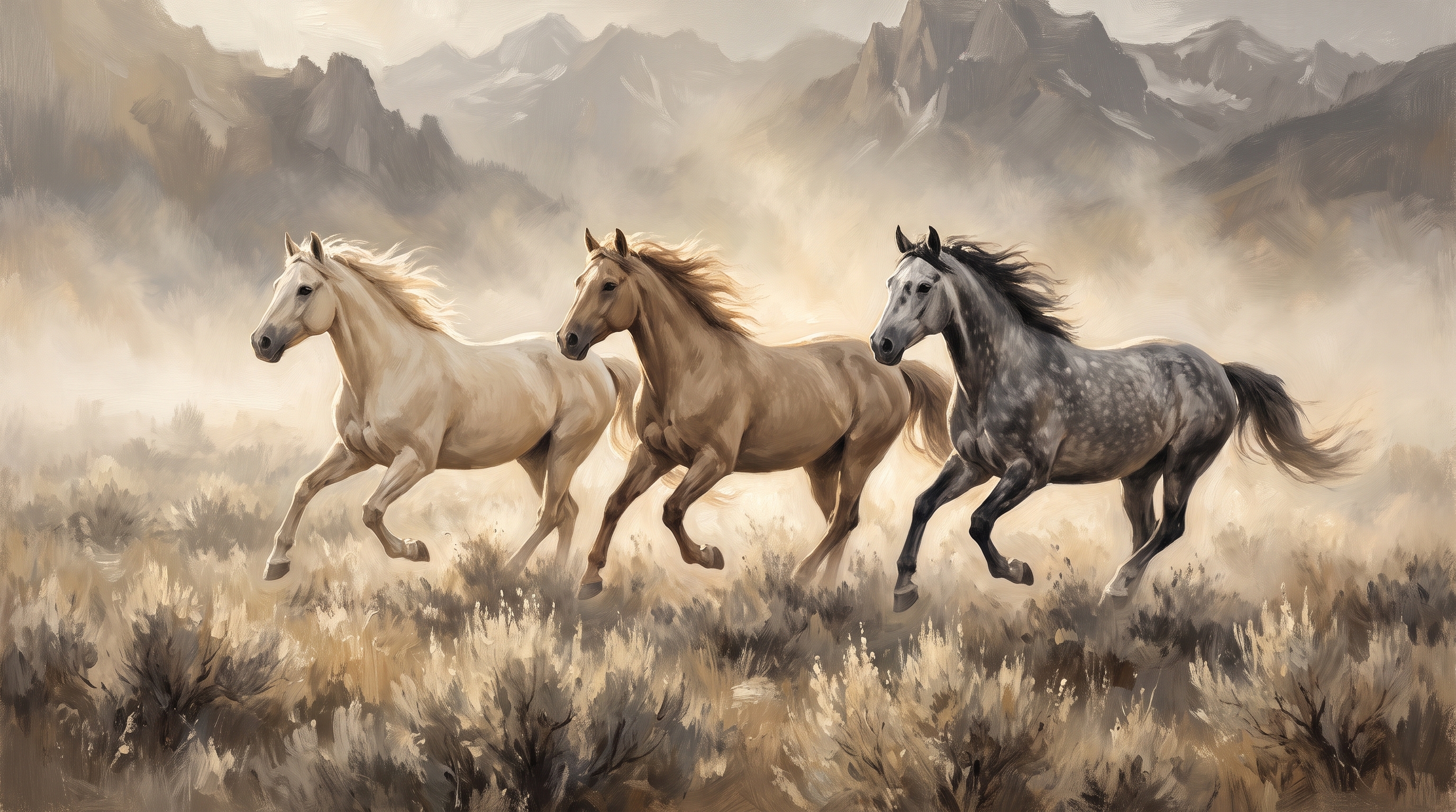 Beautiful Horse Wall Art Collection – 10 Elegant Equine Art Prints - Image 7