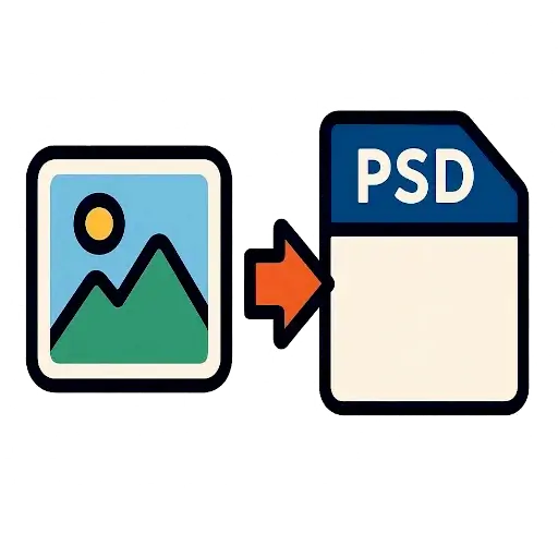 Image to PSD Converter Tool